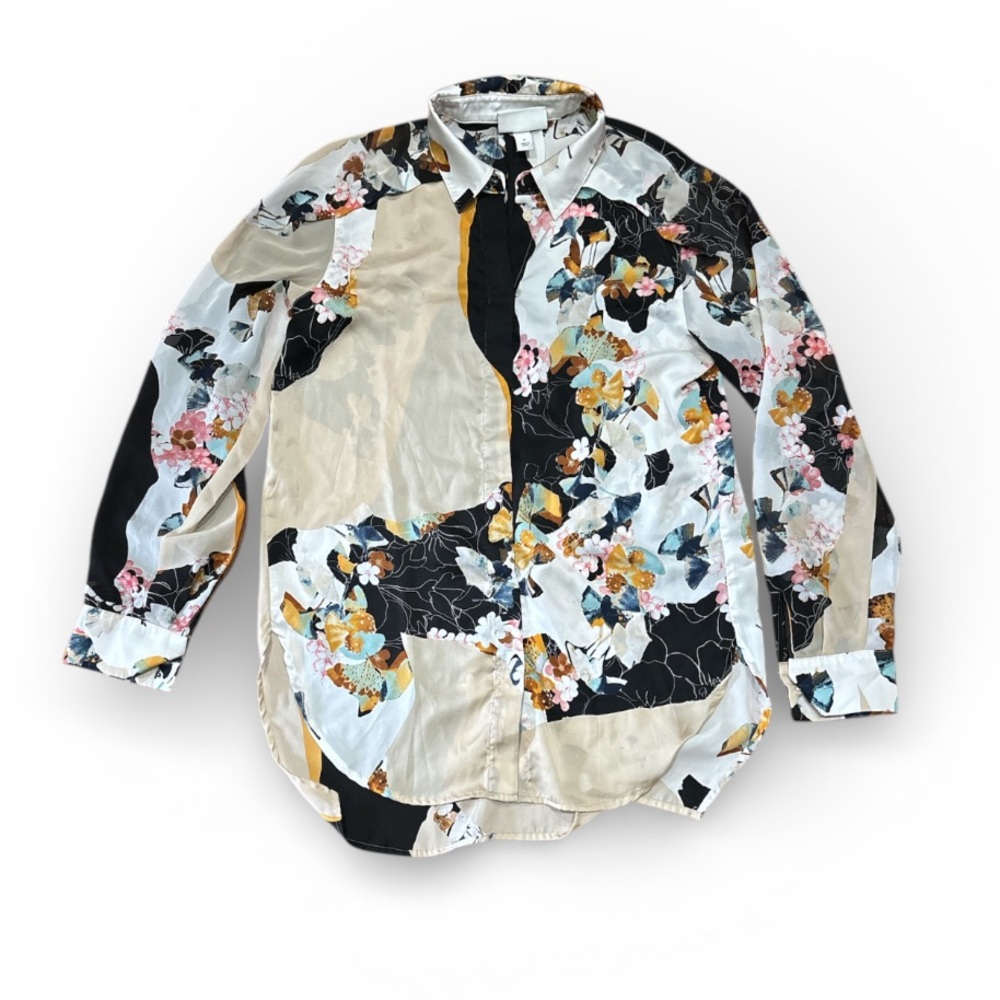3.1 Phillip Lim Multicolor Floral Blouse - Picture 4 of 7